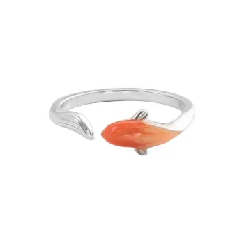KING OF BLING 925 Sterling Silver, Oil Drip Rings Women's Year Of The Snake Good Luck