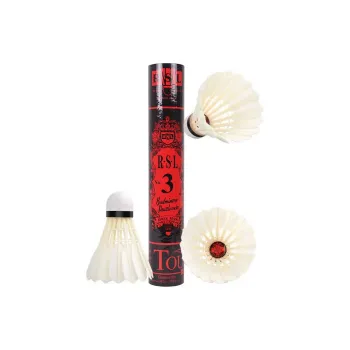 RSL Duck Feather Shuttlecock 12 Pack CiGu Duck Feather All Round Duck Feather Shuttlecocks