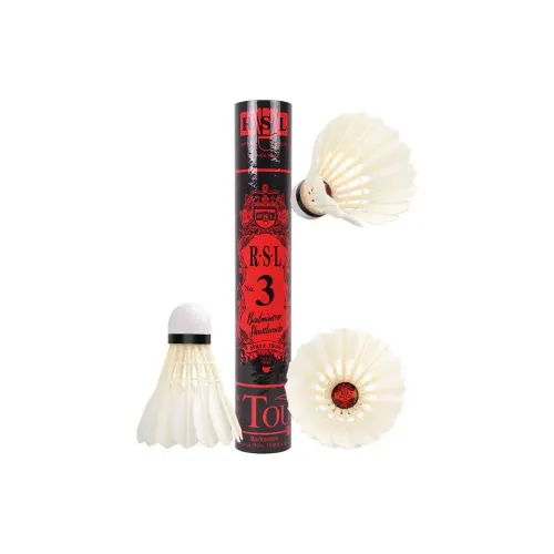RSL Duck Feather Shuttlecock 12 Pack CiGu Duck Feather All Round Duck Feather Shuttlecocks