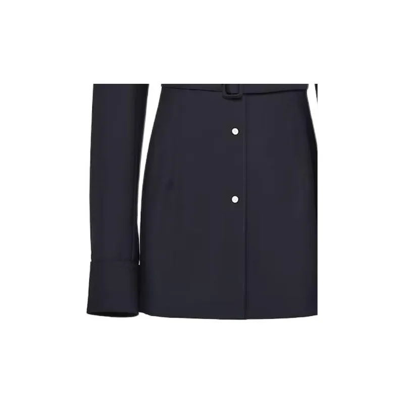 PRADA Jackets Coats Women's Marine Blue-5