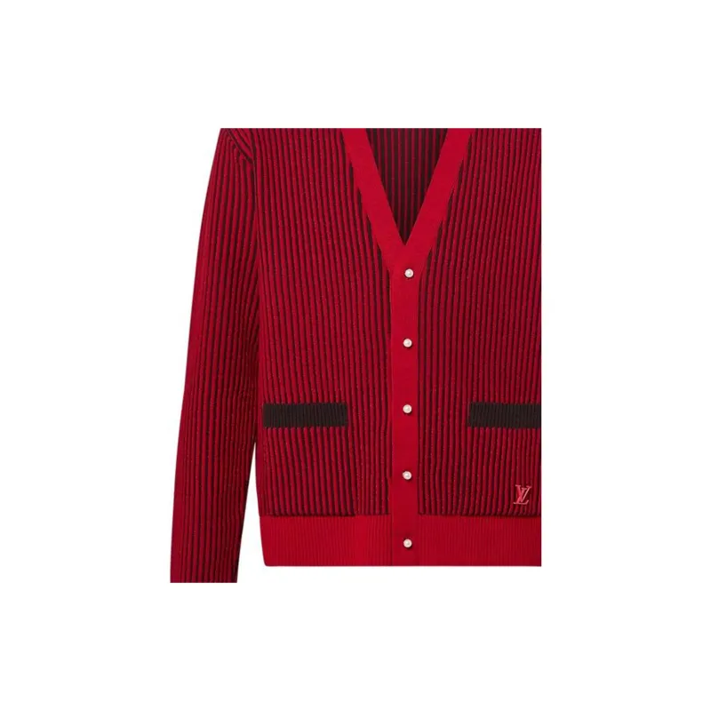 LOUIS VUITTON Lv X Park Seo Bo Wool Cardigan-4