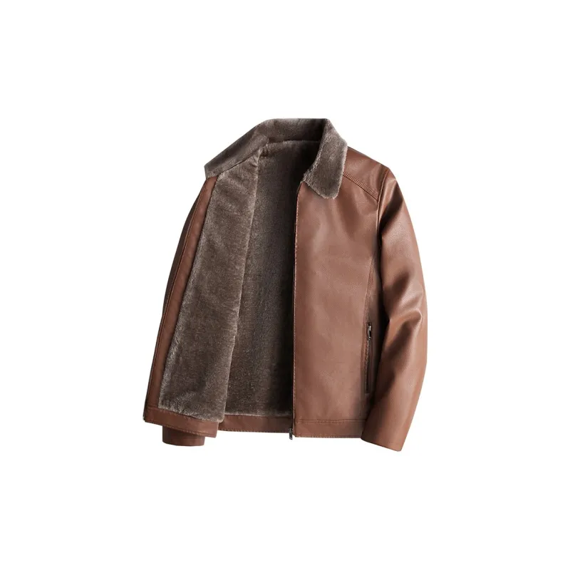 PIERRE CARDIN Leather Jacket Unisex-12