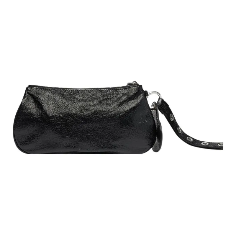 Balenciaga Le Cagole Sheepskin Storage Bag Women's Black-1