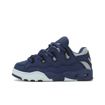 OSIRIS Cushioning Coverage Height Increasing Wear Resistant Slip Resistant Low Top Skateboard Shoes Unisex Marine Blue