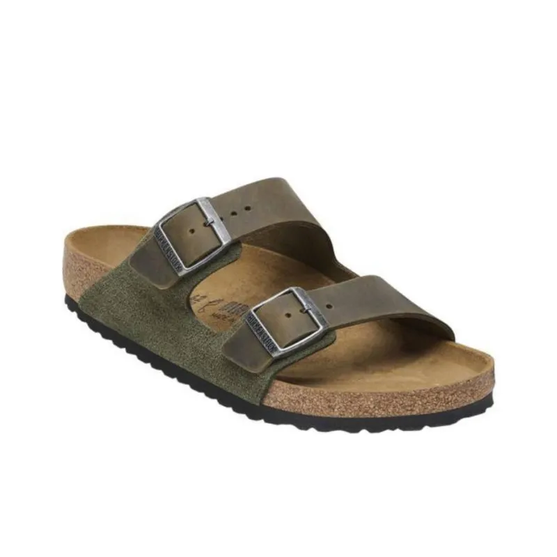 Birkenstock EVA Abrasion Resistant Slide Slippers Men's Green-1