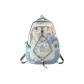 Beige White Blue Multicolor without Charm