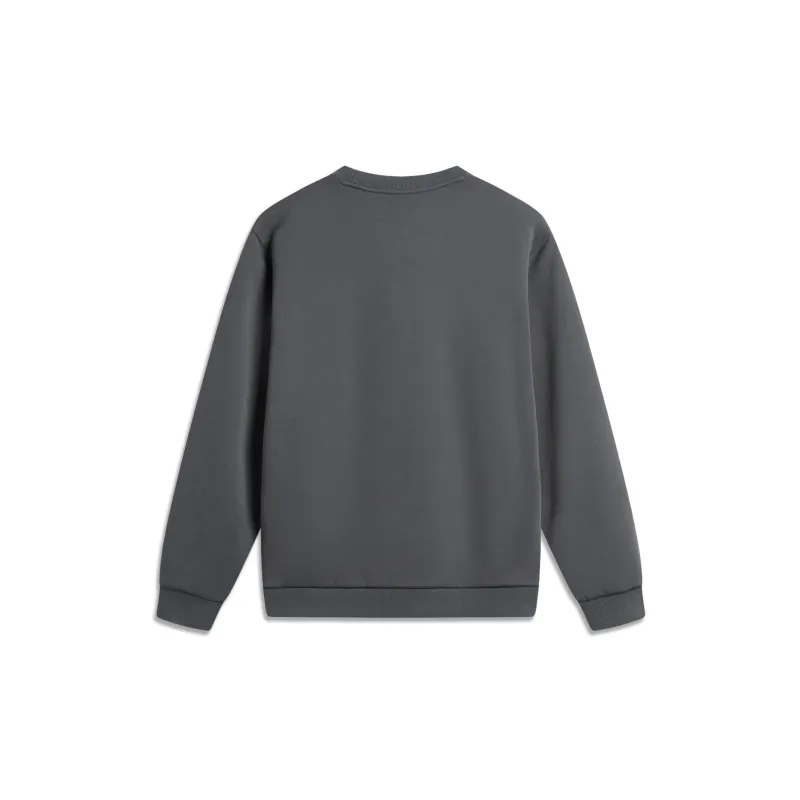 LiNing Sports Fashion Collection Sweatshirt Unisex Magnet Gray-1