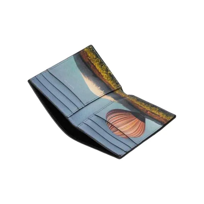 PS By Paul Smith Signature Stripe Balloon Mount Fuji Wallet-2