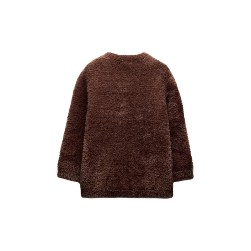 ZARA Knitwear Women's Brown-1