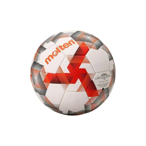 Molten Size 5 Soccer PU Seamless Thermal-bonding Unisex Red White