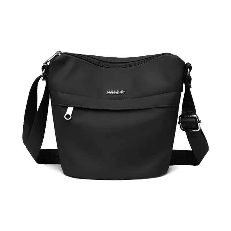 Gerlanx Nylon Fabric Crossbody Bag Unisex Multicolor-12