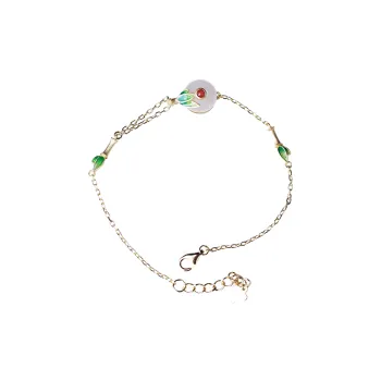 YUSHE Hetian Jade Bracelets White Jade Women's