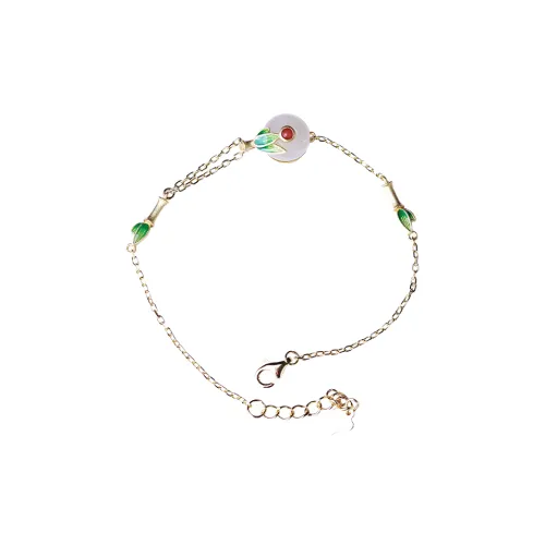 YUSHE Hetian Jade Bracelets White Jade Women's