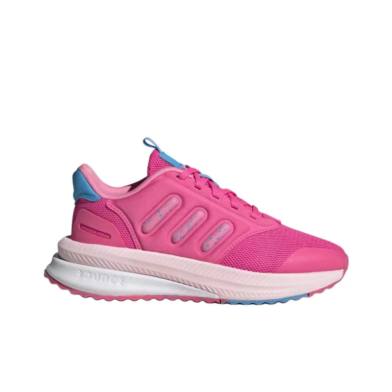 Adidas X_Plrphase Anti-Slip Wear-Resistant Low-Top Kids' Running Shoes Pink Teenagers-1