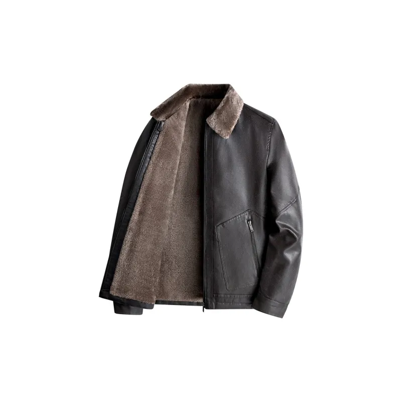 PIERRE CARDIN Leather Jacket Unisex-7