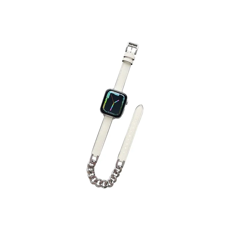 MSSM Watch Band Apple Compatibility Genuine Leather Material-2
