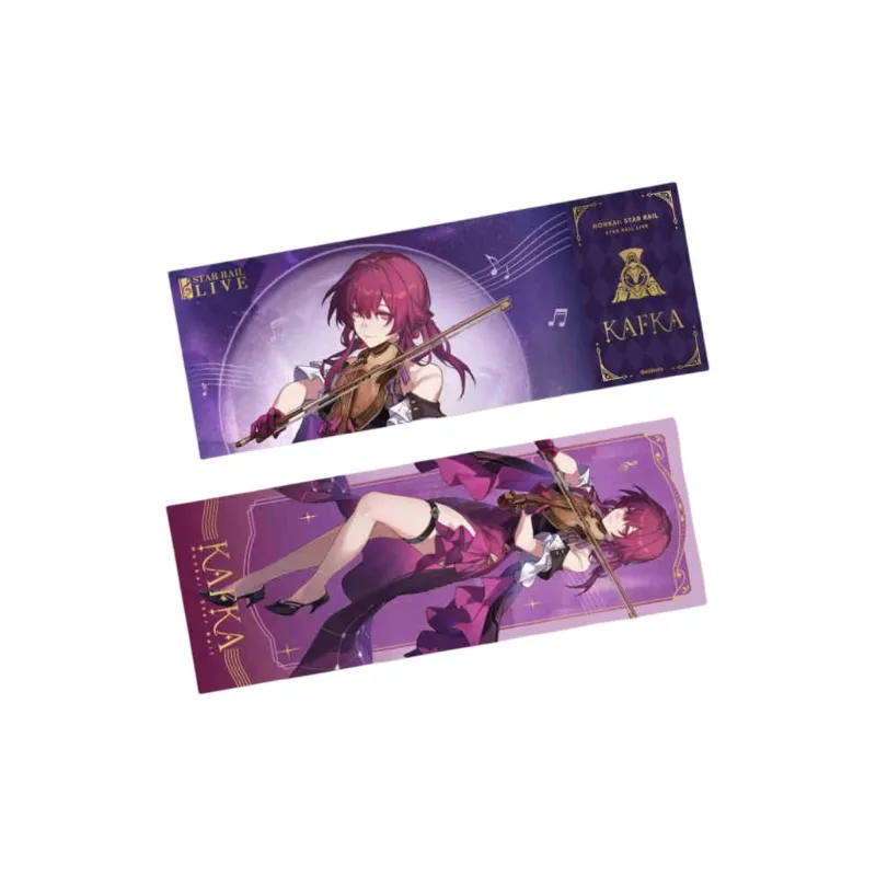 MIHOYO x Crash  Star Dome Railway LIVE Collection Collector's Ticket Laser Tickets-4