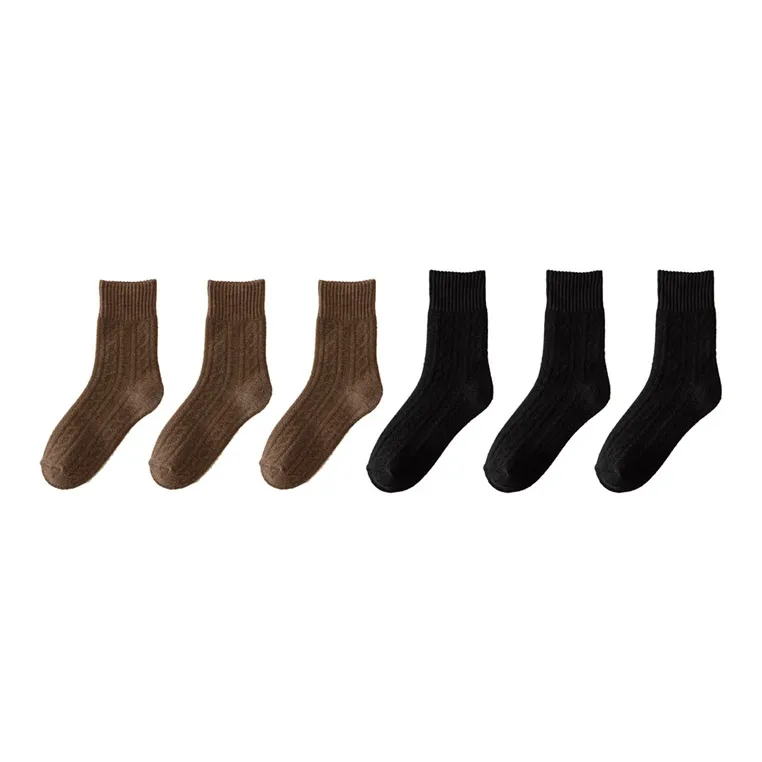 YUZHAOLIN Mid Calf Socks Women's Combo Set-19