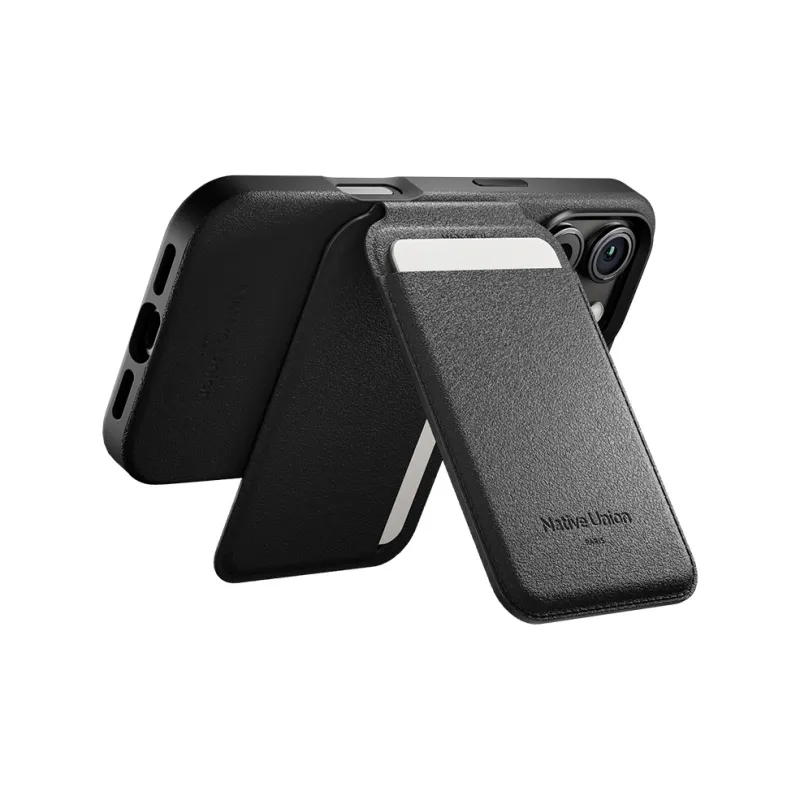 Native Union Apple Card Holder Phone Stand Magnetic Compatibility IPhone16/15/14 MagSafe Back Clip-3