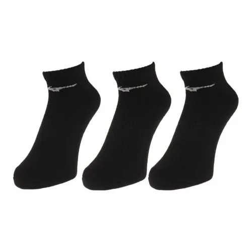 Mizuno Ankle Socks Men's 3 Pack Black