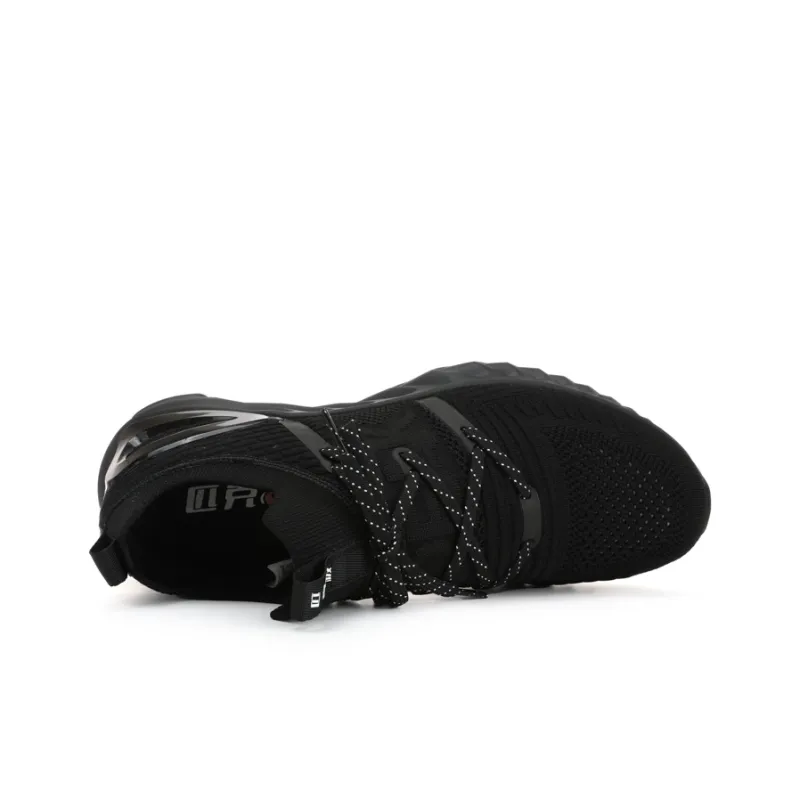 PEAK State Pole 1.0 Plus Cushioning Anti Slip And Wear Resistant Low Top Running Shoes Men's All Black-3