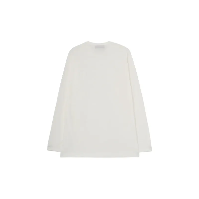 Yohji Yamamoto Drop Shoulder Jersey T Shirt-1