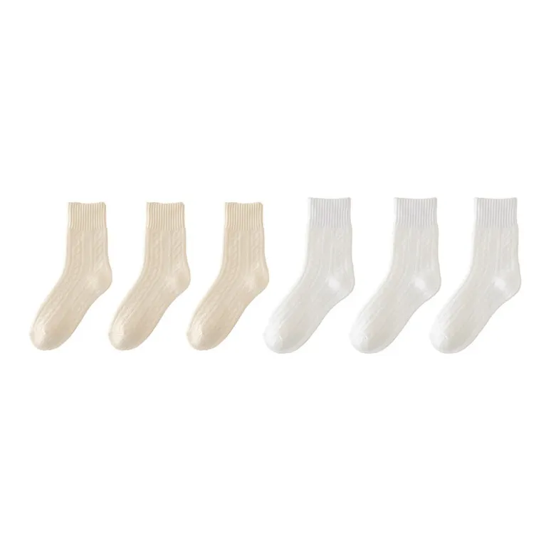 YUZHAOLIN Mid Calf Socks Women's Combo Set-22