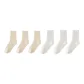 6 Pack (3 Beige+3 White)