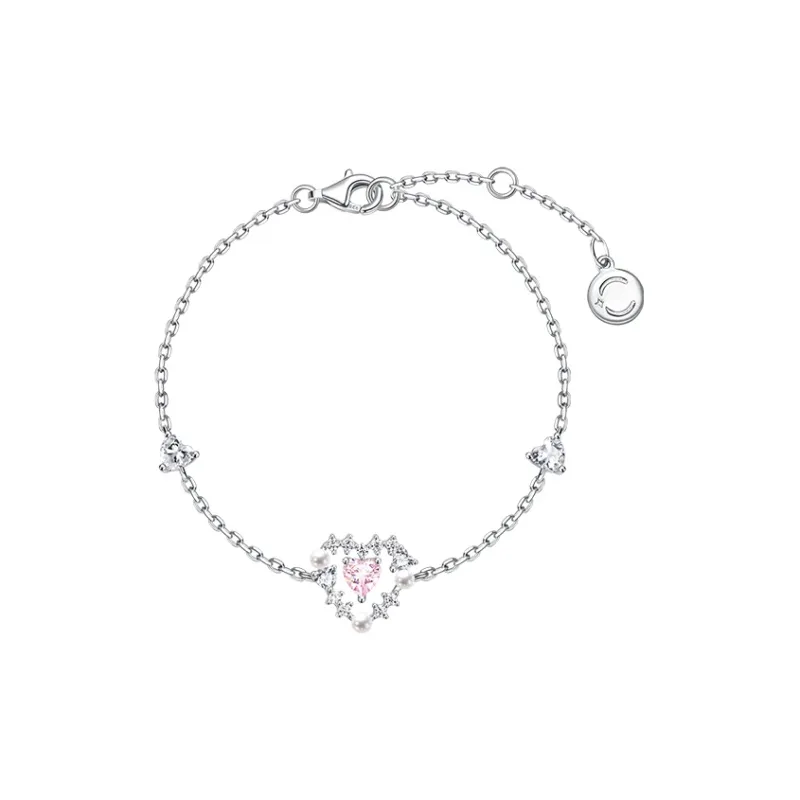 FANCI Sweetheart Girl Series S925 Silver Accessories Women's-0
