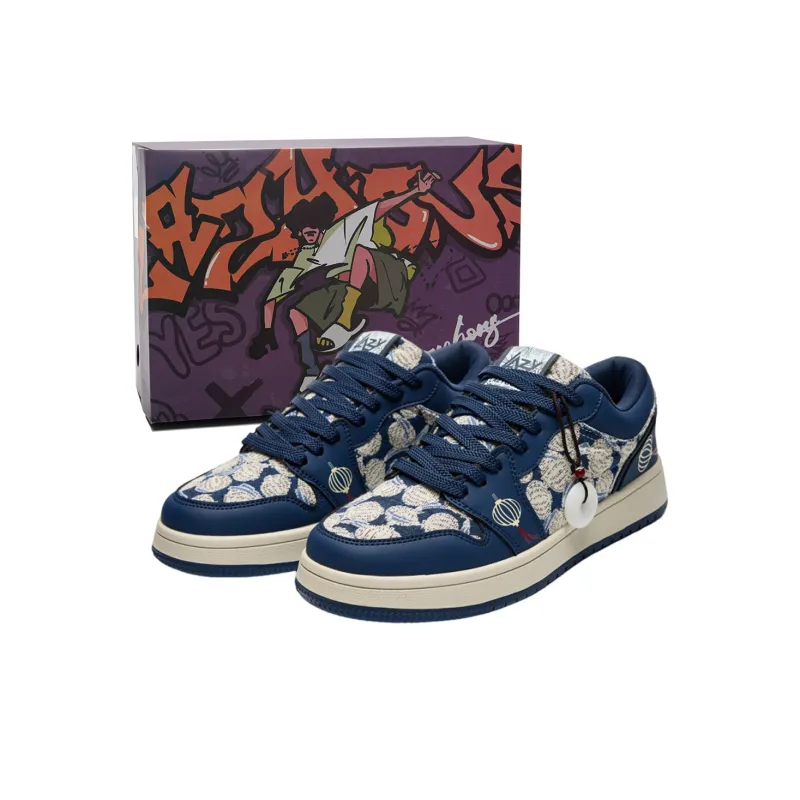 LAZY BONS Durable Lightweight And Breathable Low Top Skateboard Shoes Unisex-15
