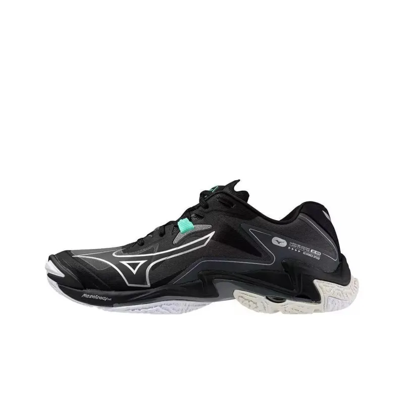Mizuno Wave Lightning Z8 Wide 'Black White'-0