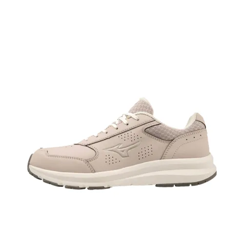 Mizuno Anti-Slip Wear-Resistant Low-Top Casual Shoes Women's Beige