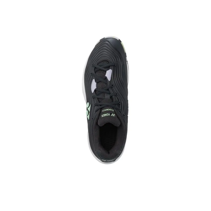 YONEX Anti Slip Wear Resistant Low Top Tennis Shoes Unisex Black-2