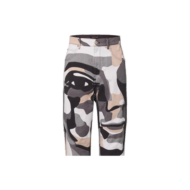 LOUIS VUITTON FW23 Jeans Men's Multicolor-2