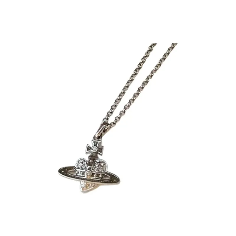 Vivienne Westwood Metal Necklaces Women's Silver-3