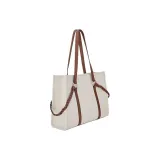 Canvas with Leather, Twisted Fried Dough Woven Decorative Ribbon