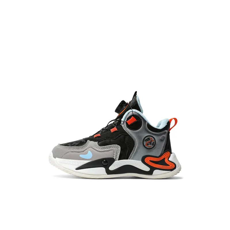 ROBINHOOD Slip Resistant Thermal Mid Top Children's Basketball Shoes Kids'-6
