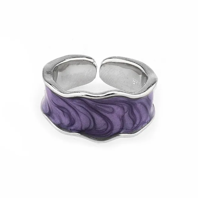 KING OF BLING Alloy, Enamel, Oil Drip Rings Unisex Year Of The Snake Good Luck-3