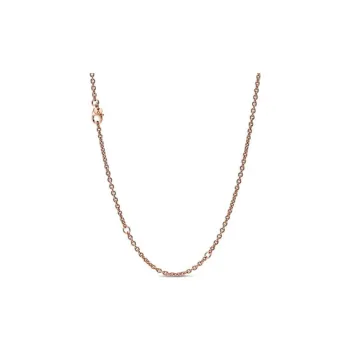 Pandora 14k Rose Gold Plated Necklaces Women's Gold
