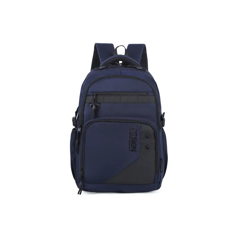 LUVISTRUE Nylon Backpack Regular Unisex Dark Gray/Light Gray/Dark Blue/Dark Green/White/Black-11