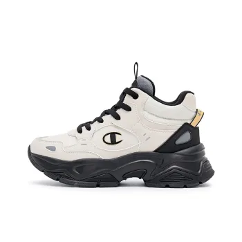 Champion High Top Chunky Sneakers Women's Oat/Black