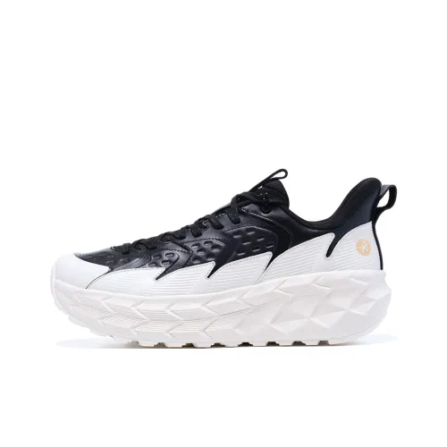 BMAI Expeditioner Land Patrol Running Shoes Unisex Mid Top Black/White
