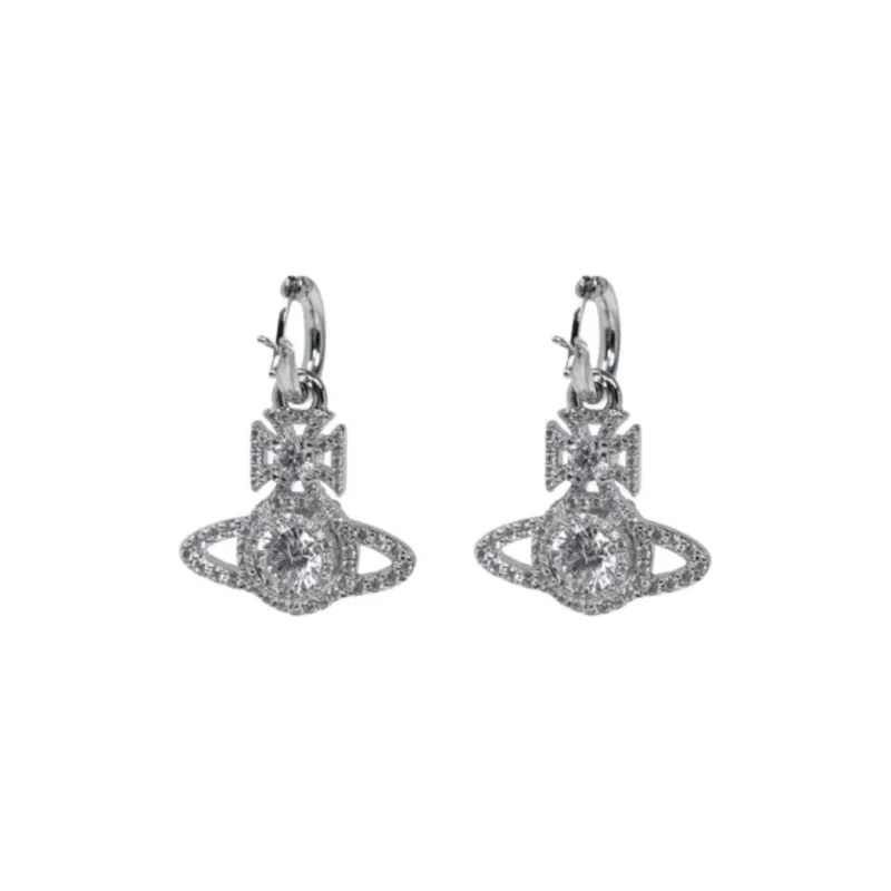 Vivienne Westwood Brass Earrings Kids' Silver-0