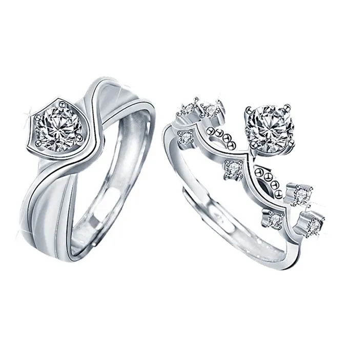 Lockstarfy Moissanite Rings Unisex-0