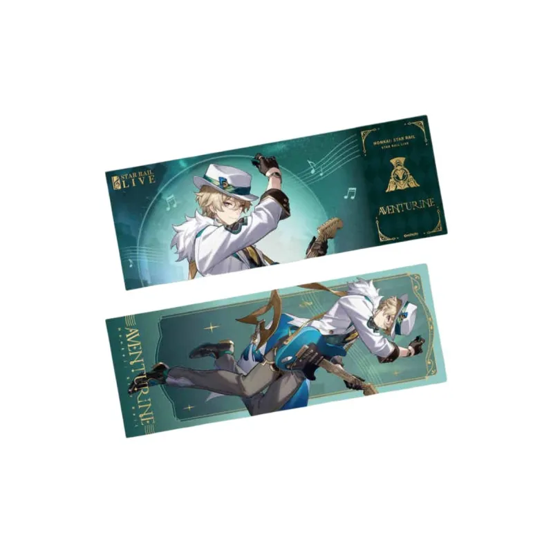MIHOYO x Crash  Star Dome Railway LIVE Collection Collector's Ticket Laser Tickets-1