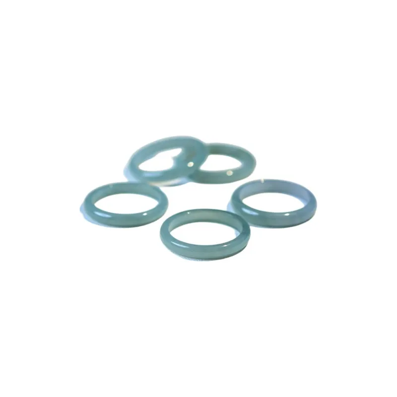 Tokai Family Ice Glutinous Jadeite Rings Unisex-6