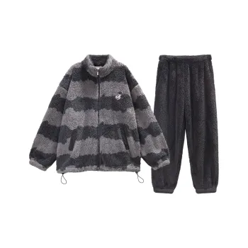 GUKOO x Disney Mickey Series Pajama Set Men's Dark Gray
