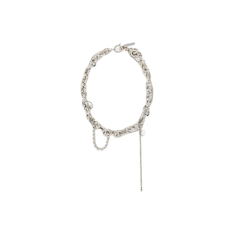 JUSTINE CLENQUET JEWELLERY Brass Necklaces Women's Silver-1