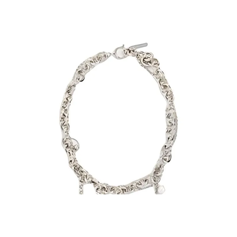 JUSTINE CLENQUET JEWELLERY Brass Necklaces Women's Silver-2