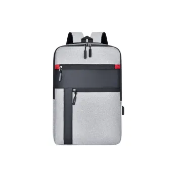 LUVISTRUE Oxford Backpack Regular Unisex Gray/Black/Blue